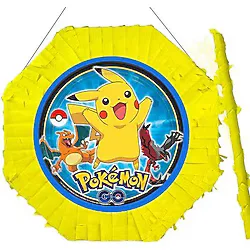 Pokemon Go Pinyata 42cm + Sopası Doğum Günü Eğlencesi Pinyata Patlatma Partisi