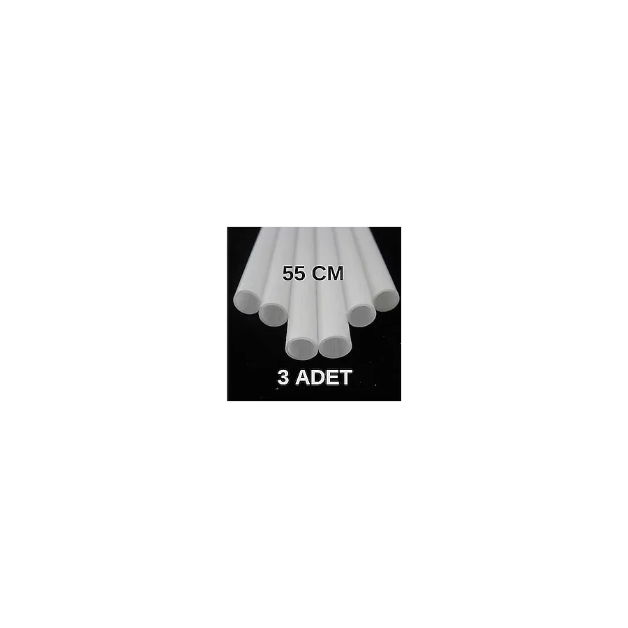 Polat 3 Ad 55 cm Infrared Ufo Isıtıcı Elektrikli Soba Camı 23 mm