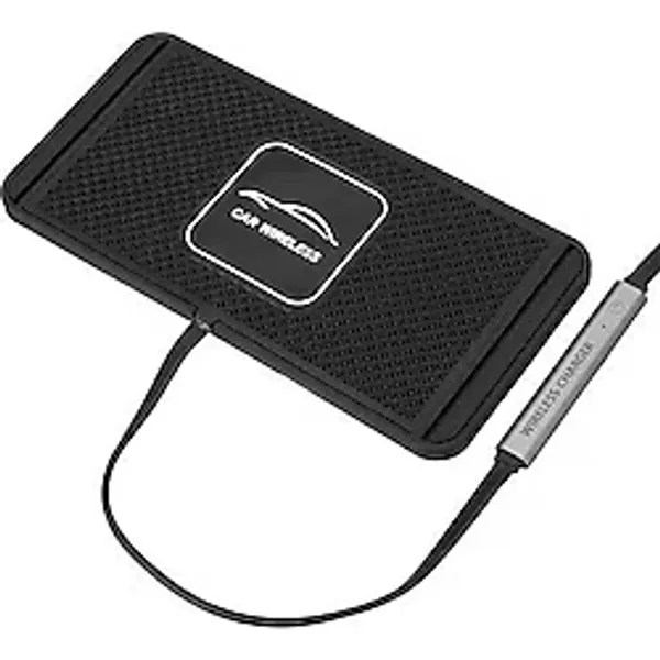 Polhammobile Polham 15W Ultra Hızlı USB Girişli Masaüstü Kablosuz Şarj Aleti,Şarj Pedi, Kaydırmaz Kablosuz Şarj