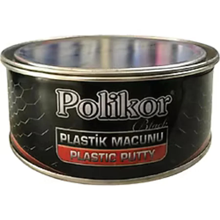 Polikor Plastik Tampon Macunu Siyah 800Gr