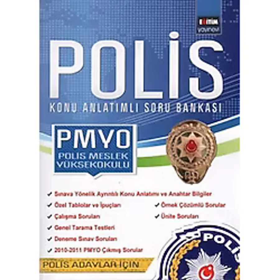 Polis Adayları İçin Konu Anlatımlı Soru Bankası