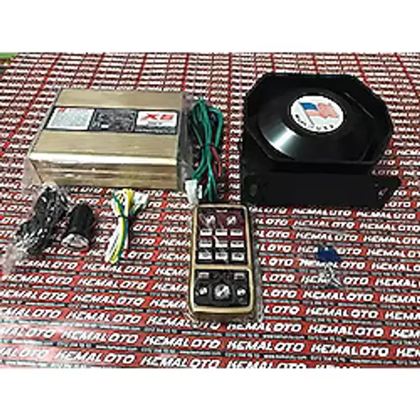 Polis Sireni Megafon Uzaktan Kumanda Profesyonel 200W Made İn Usa