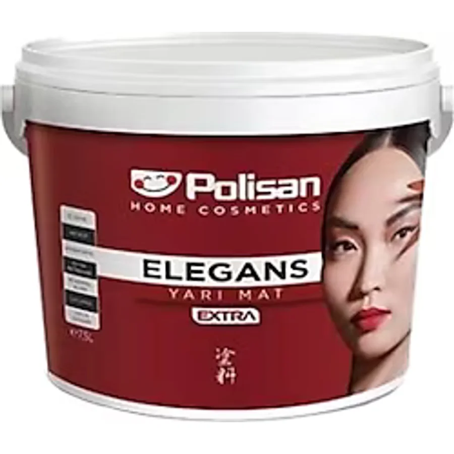 Polisan Elegans Extra Yarı Mat 2.5 lt İç Cephe Boyası