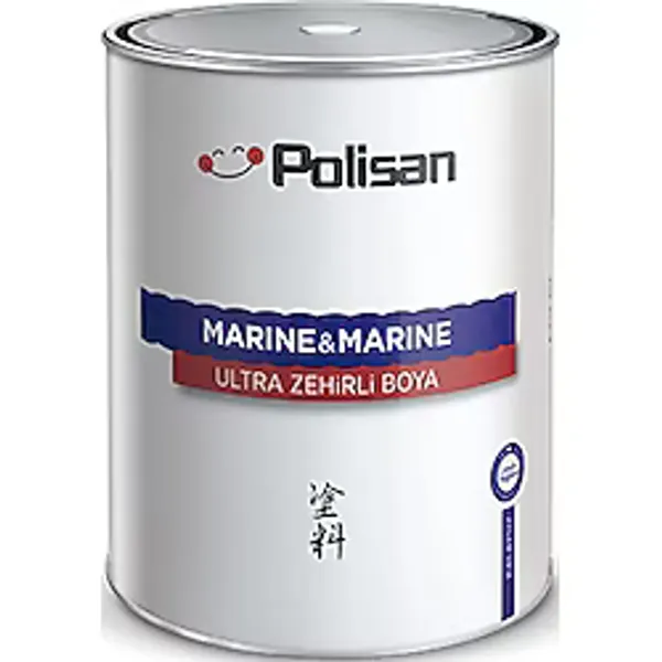 Polisan Marine Anti Ulra Zehirli Boya Kırmızı 3.6 Kğ