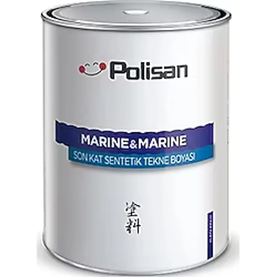 Polisan Marine&Marine Sentetik Tekne Boyası Beyaz 2.5 L