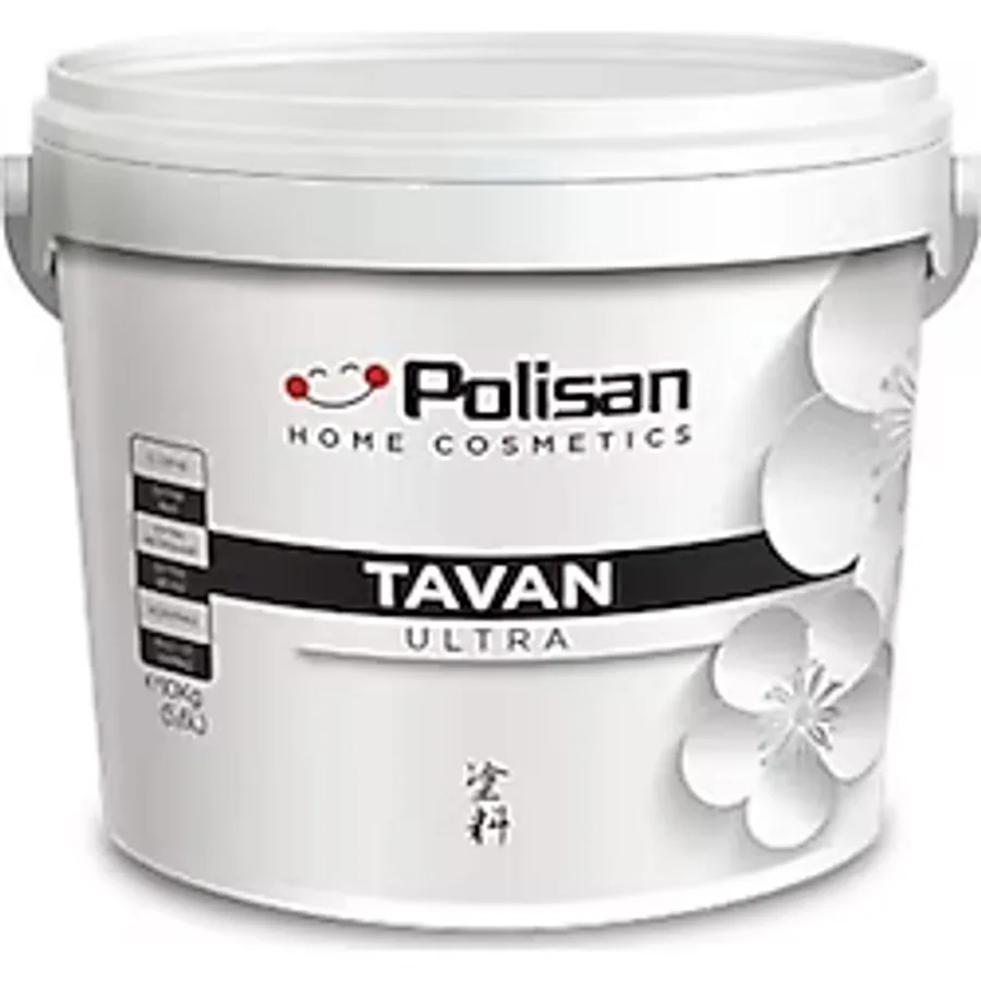 Polisan Natura 10 kg Ultra Beyaz Tavan Boyası