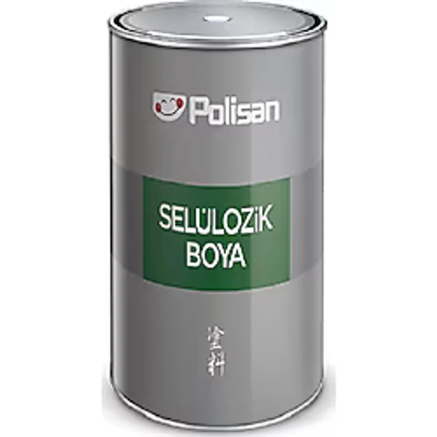 Polisan Selülozik Boya Siyah 0,75 lt