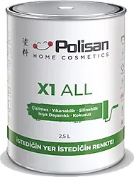 Polisan X1 All 0.75 lt Su Bazlı Akrilik Boya