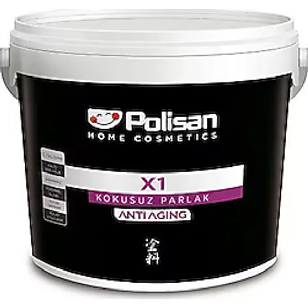 Polisan X1 Kokusuz Parlak 2.50 lt Kapı Boyası