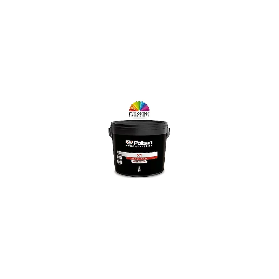 Polisan X1 Panel Kapı Boyası 2,5 Lt ( 3,3 kg) Amerikan Panel Kapı Boyası - Beyaz