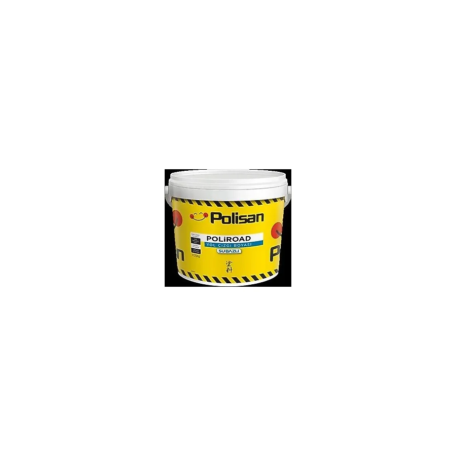 Polisan Yol Çizgi Boyası Beyaz 2.5 Lt