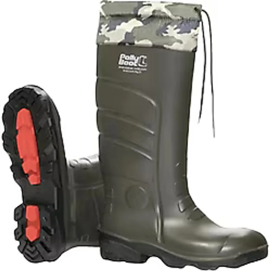 Polly Boot Galaxy Vegan Polly Boot Avcı Çizmesi Uzun Boğazlı - Haki - Yeşil - 42