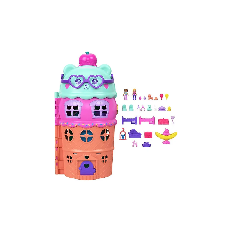 Polly Pocket Dondurma Evi Oyun Seti JFT91