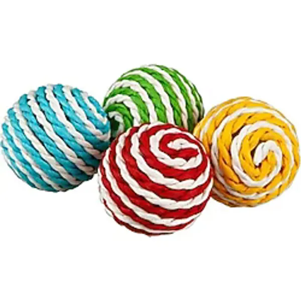 Polo Top Oyuncak İp Kaplama Top 4cm