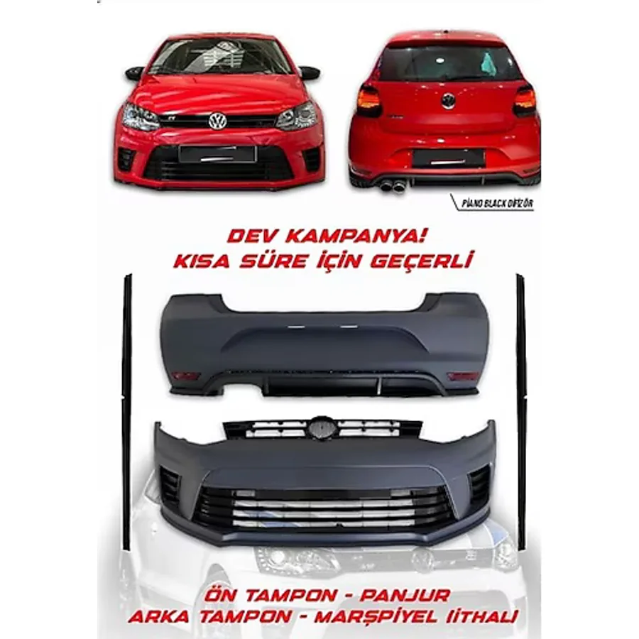 Polo Wrc Ön Tampon Polo Gti Arka Tampon Polo Ön & Arka Tampon 2010-2017