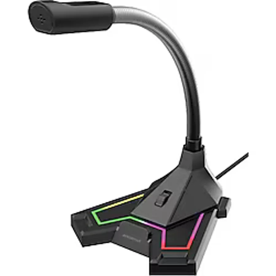 PoloSmart PGS402 RGB USB Kablolu Masaüstü Oyuncu Mikrofonu