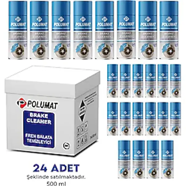 Polumat Fren Balata Temizleme Spreyi 24'Lü Paket