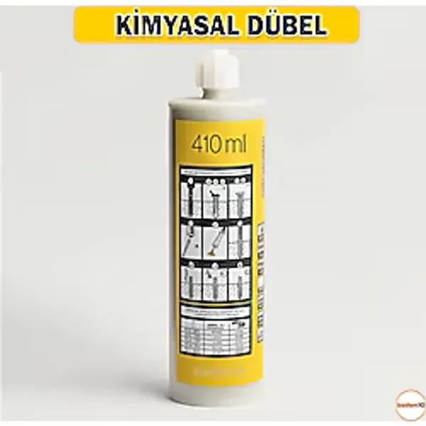 Polyester Bazlı Bileşenli Kimyasal Dübel İç Dış Mekan Ankraj Malzemesi Beton Dübel Sıvı Çivi 410 Ml