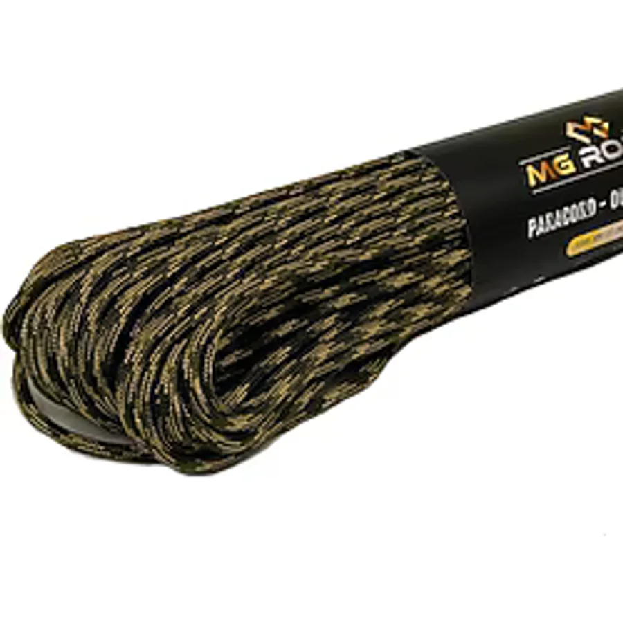 Polyester Paracord İp 4 Mm Kamuflaj Desen 30 Metre