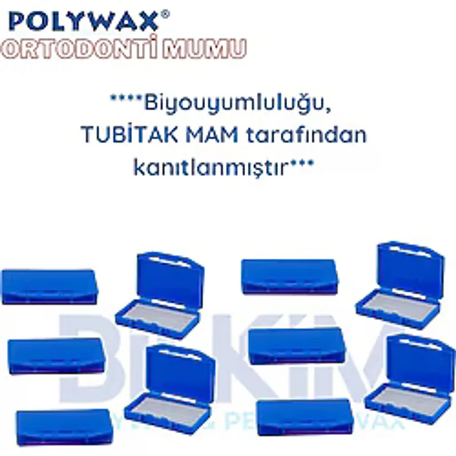 Polywax 10 Adet Nane Aromalı Ortodonti Mumu- Diş Teli Mumu - Braket Mumu Wax- Ortodontik Wax