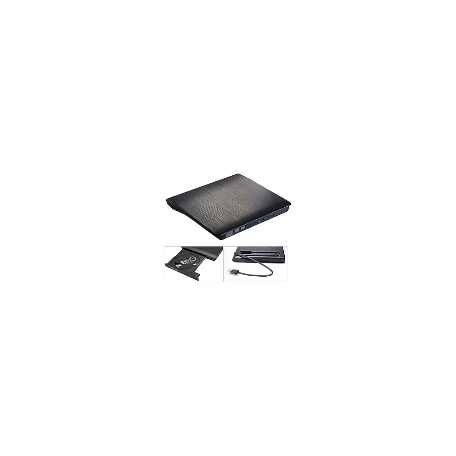POP-UP Harici Dvd Rw Usb 3.0 Ultra Ince Cd Dvd Yazıcı Okuyucu