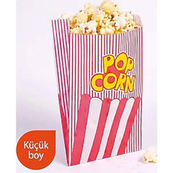 Popcorn Festiva Patlamış Mısır Kese Kağıdı 250 Adet - Küçük Boy