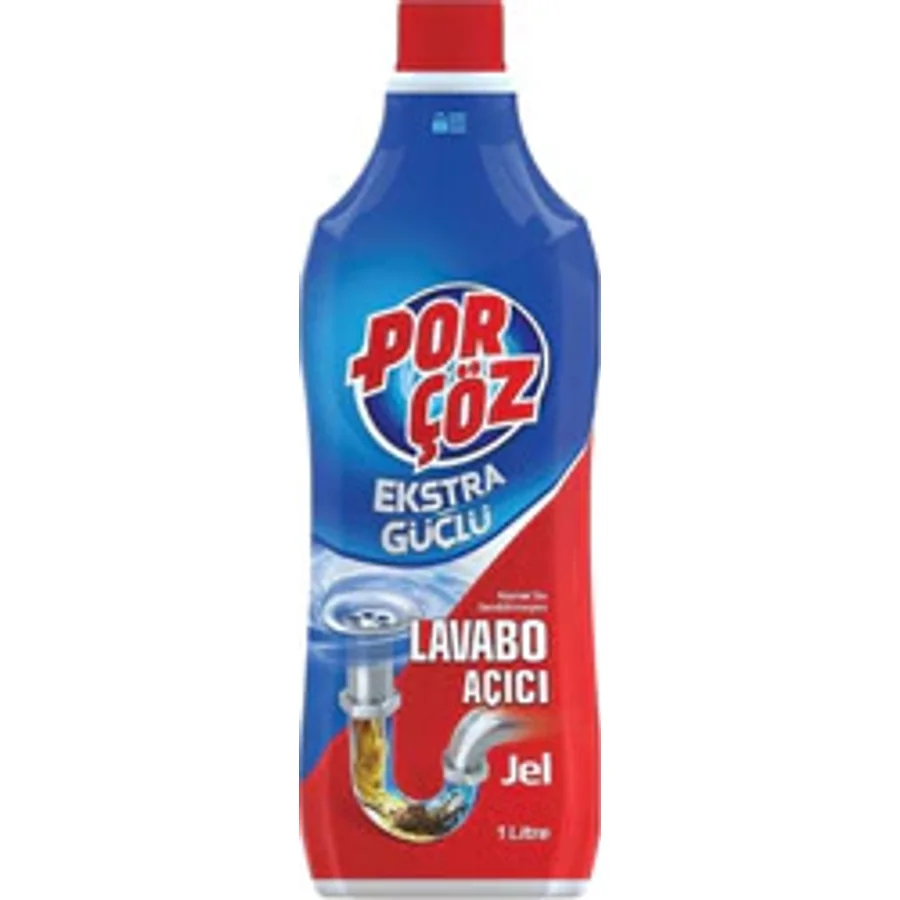 Porçöz 1 lt Jel Lavabo Açıcı