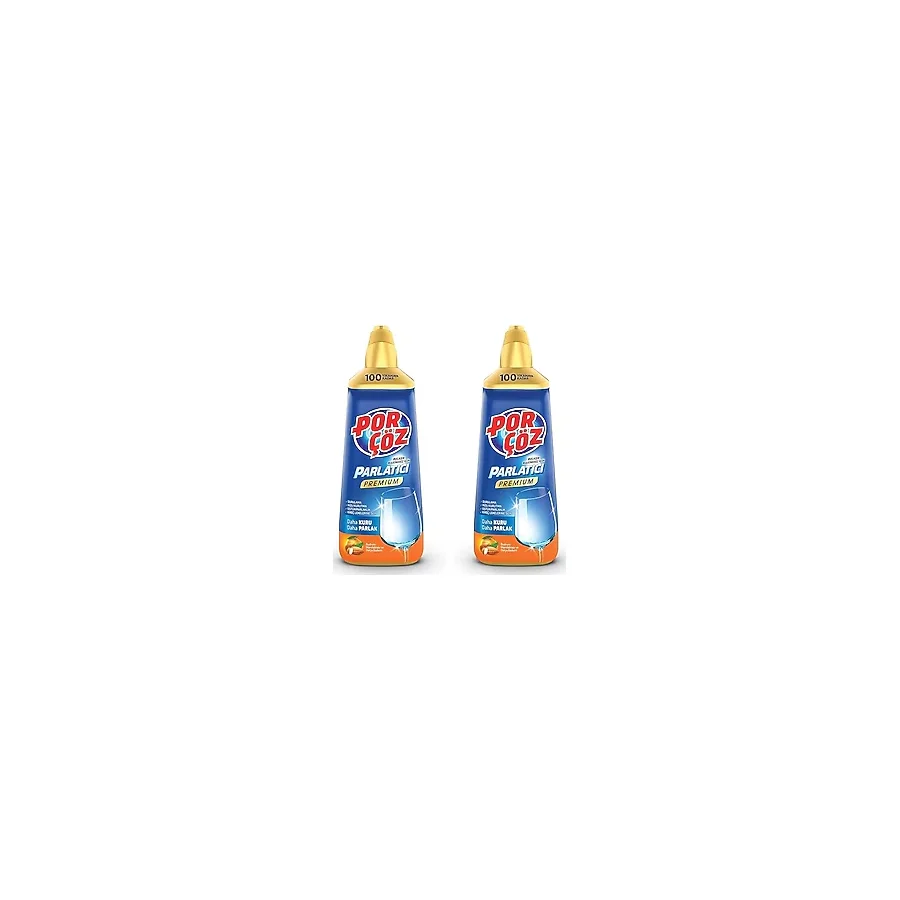 Porçöz Bulaşık Makinesi Parlatıcısı (Bodrum Mandalinası - Datça Bademi) 500 Ml (2 paketi)