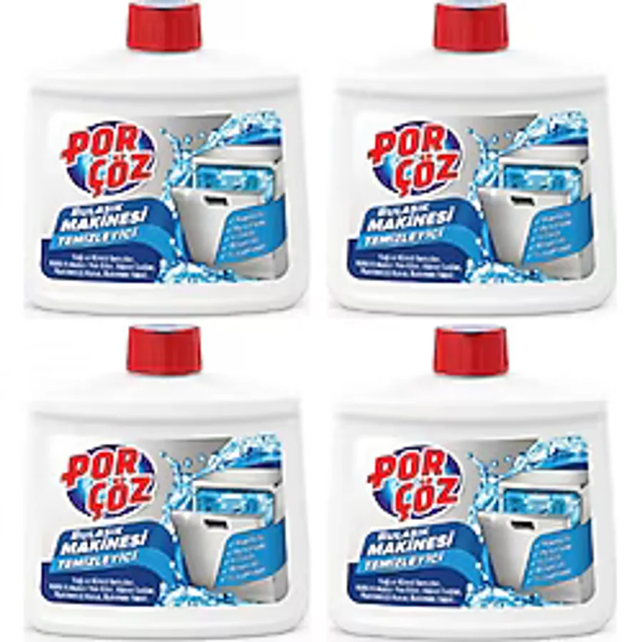 Porçöz Bulaşık Makinesi Temizleyici 250 ml 4'lü
