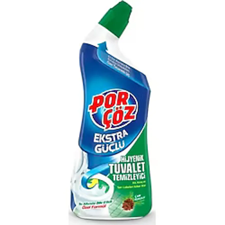 Porçöz Çam Kokusu Ekstra Güçlü Hijyenik Tuvalet Temizleyici Jel 750 ML