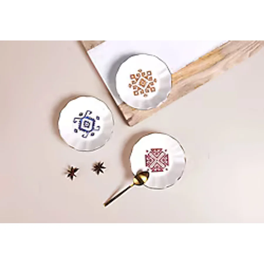 Porland Arabesque 11 cm 6'lı Çay Tabağı 04alm007419