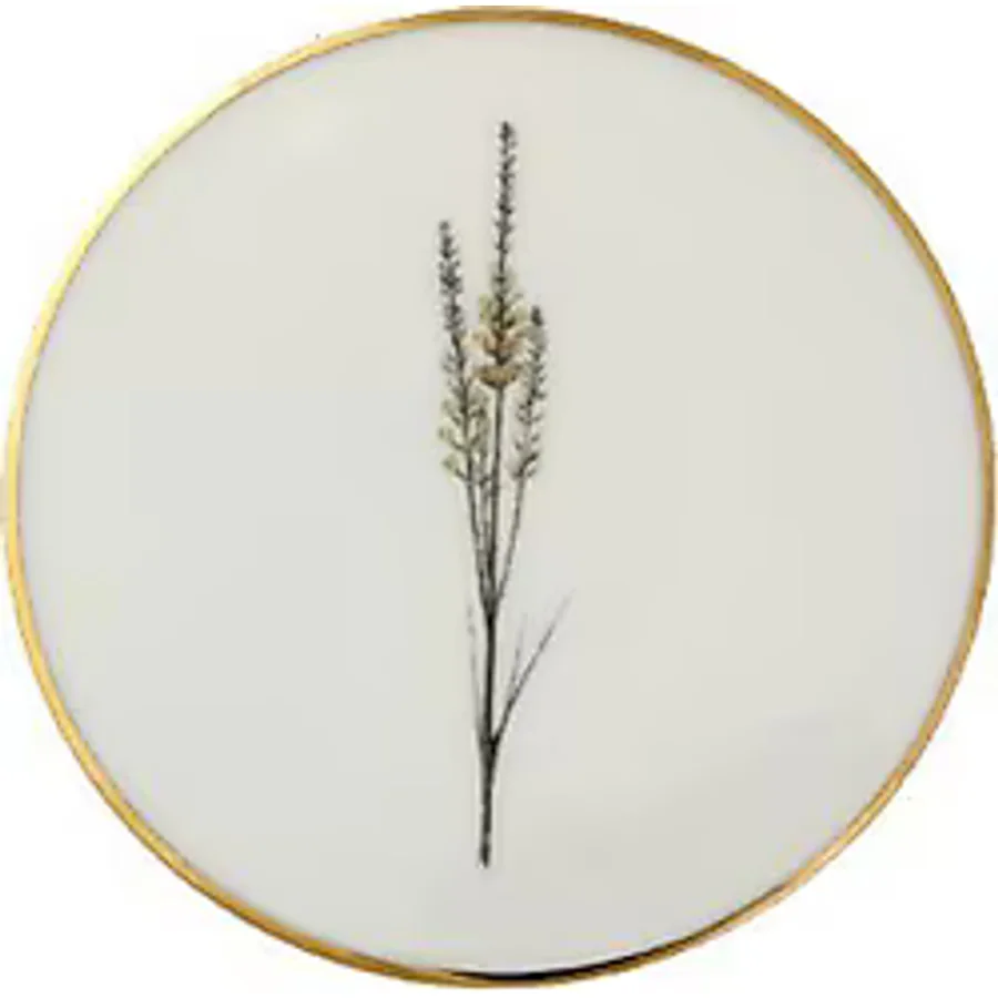 Porland Botanical Desen 2'li Bardak Altlığı 10 cm 04ALM006631
