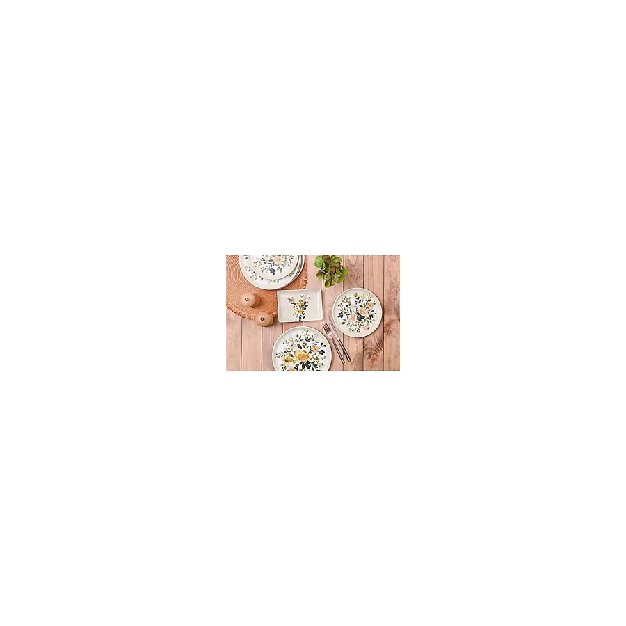 Porland Floral 18 Parça 6 Kişilik Kahvaltı Takımı