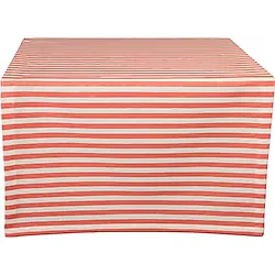 Porland Funky Mercan Çizgili Runner 50x150cm