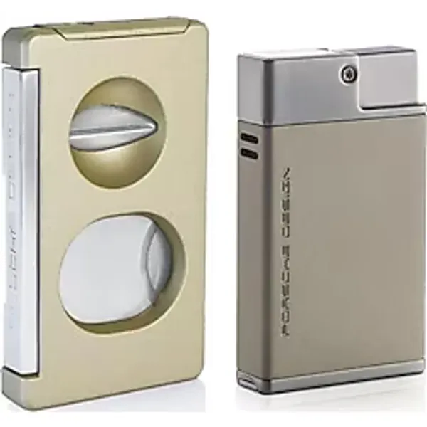 Porsche Design Puro Çakmak ve Kesici Seti Titan P3631/26