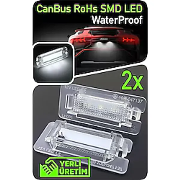 Porsche Panamera 2009-2017 Canbus Led Plaka Aydınlatma Ledi Lambası