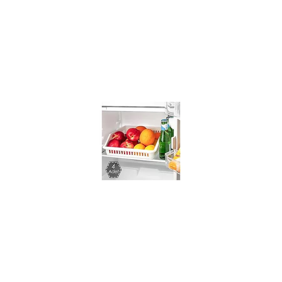 Porsima Org-25 4 Lu Cok Amacli Buzdolabı Ici Duzenleyici Sebze Meyve Organizer Sepet