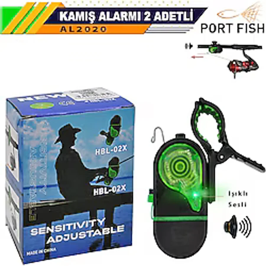 Port Fish Kamış Alarmı 2 Adetli