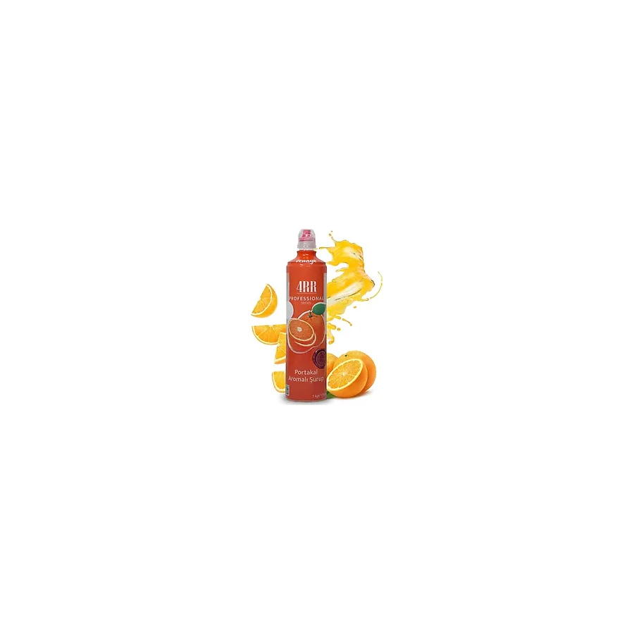 Portakal Aromalı Kahve & Tropikal İçecek & Kokteyl Şurubu 750 ml