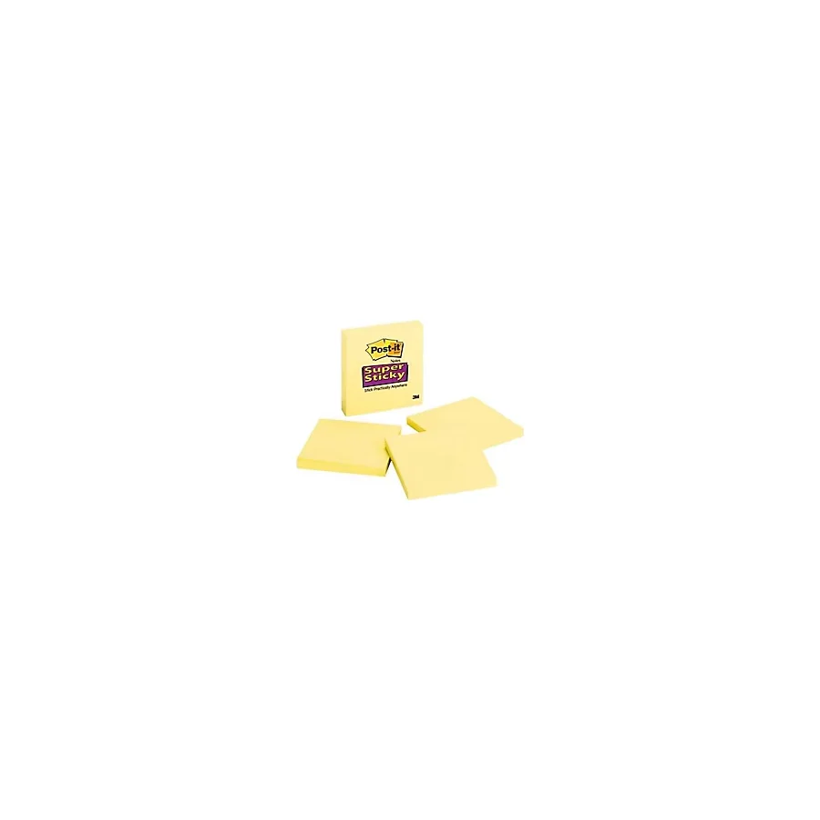 Post-It 654 76x76 mm 90 Yaprak Super Sticky Yapışkanlı Not Kağıdı