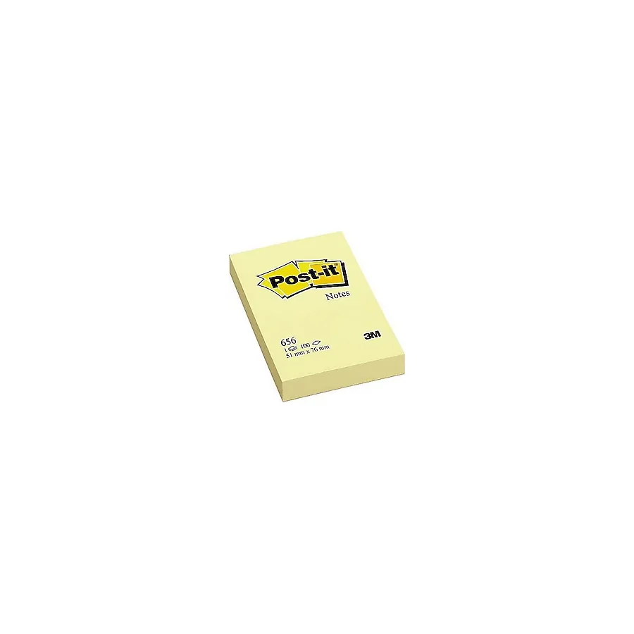 Post-It 656 51 mm x 76 mm 100 Yaprak Yapışkanlı Not Kağıdı