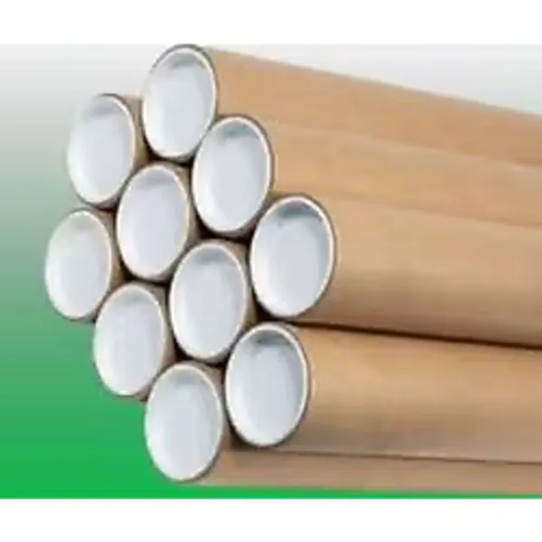 Postüp Kapaklı Silindir Kutu - 5 x 25 cm Karton Rulo Tüp Poster, Afiş, Harita Kutusu 1 adet