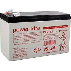 Power-Xtra 12V 7 Ah F2 Pin Bakımsız Kuru Akü