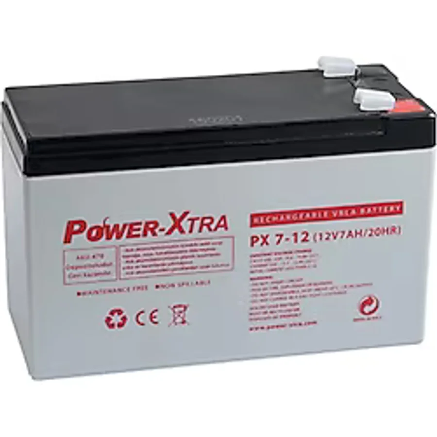 Power-Xtra EcoLead Series - PXEC7-12 - 12V 7 Ah Kuru Akü