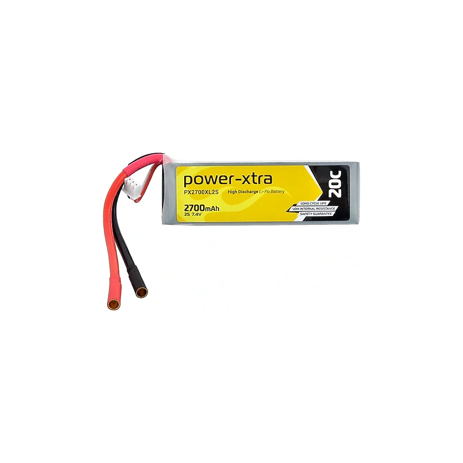 Power-Xtra PX2700XL2S - 2S1P - 7.4V 2700 mAh Li-Polymer Pil -20C