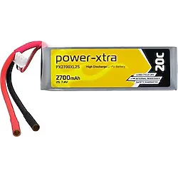 Power-Xtra PX2700XL2S - 2S1P - 7.4V 2700 mAh Li-Polymer Pil -20C