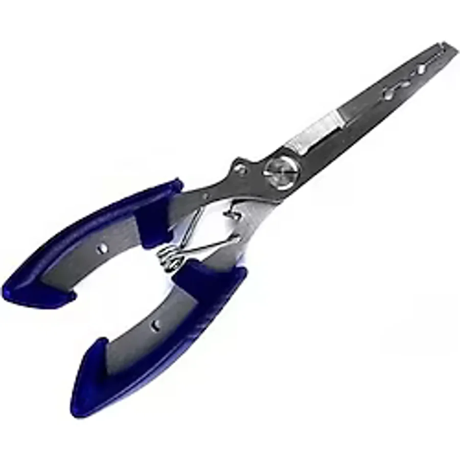 Powerex Mavi Paslanmaz Çentik Uçlu Balıkçı Jig Pensesi