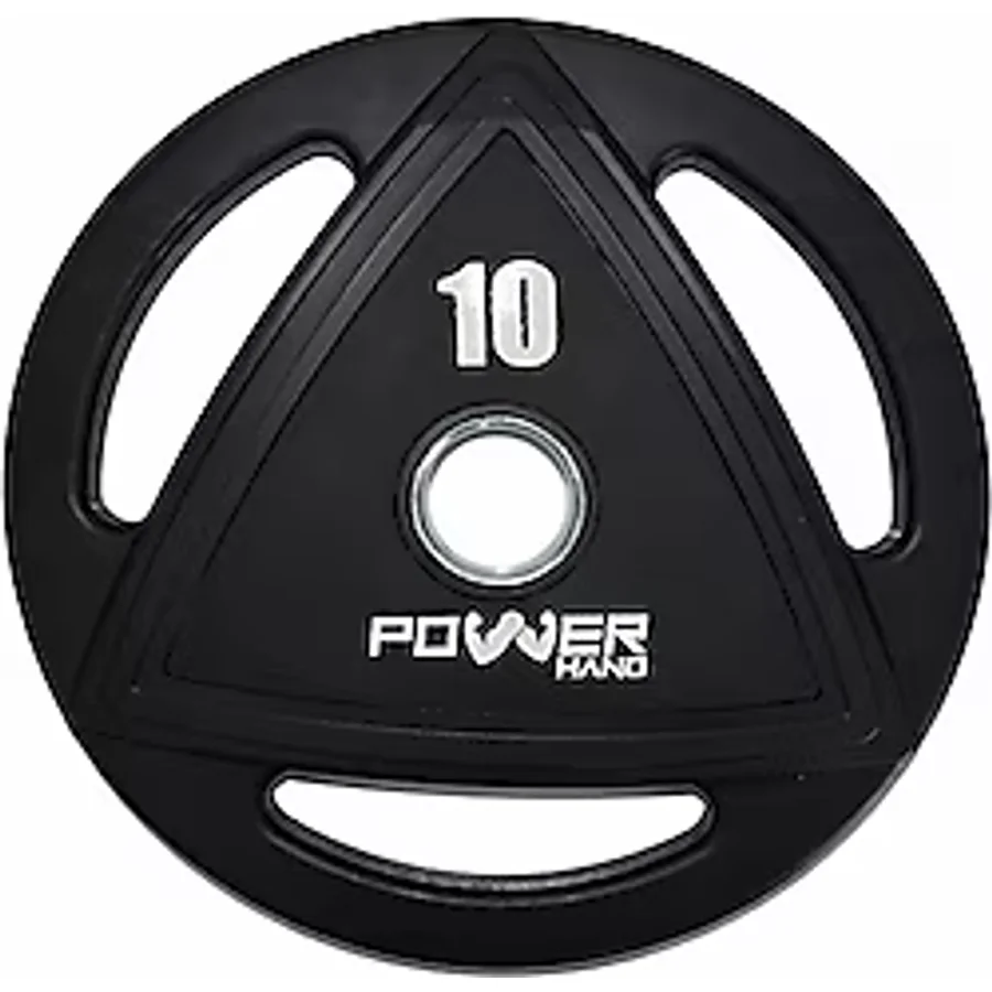 Powerhand 10 kg Profesyonel Kauçuk Kaplı Olimpik Plaka