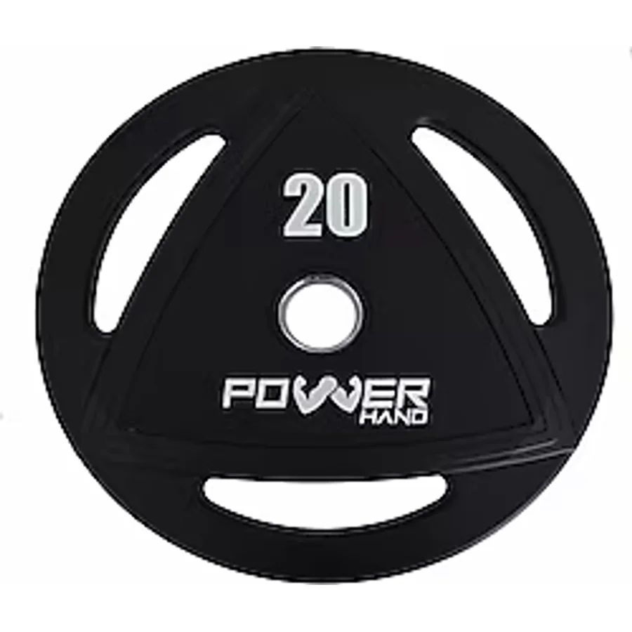 Powerhand 20 kg Profesyonel Kauçuk Kaplı Olimpik Plaka