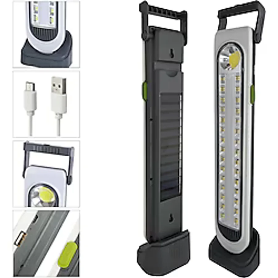 Powermaster HEL-6855T 45 Ledli Şarjlı Işıldak